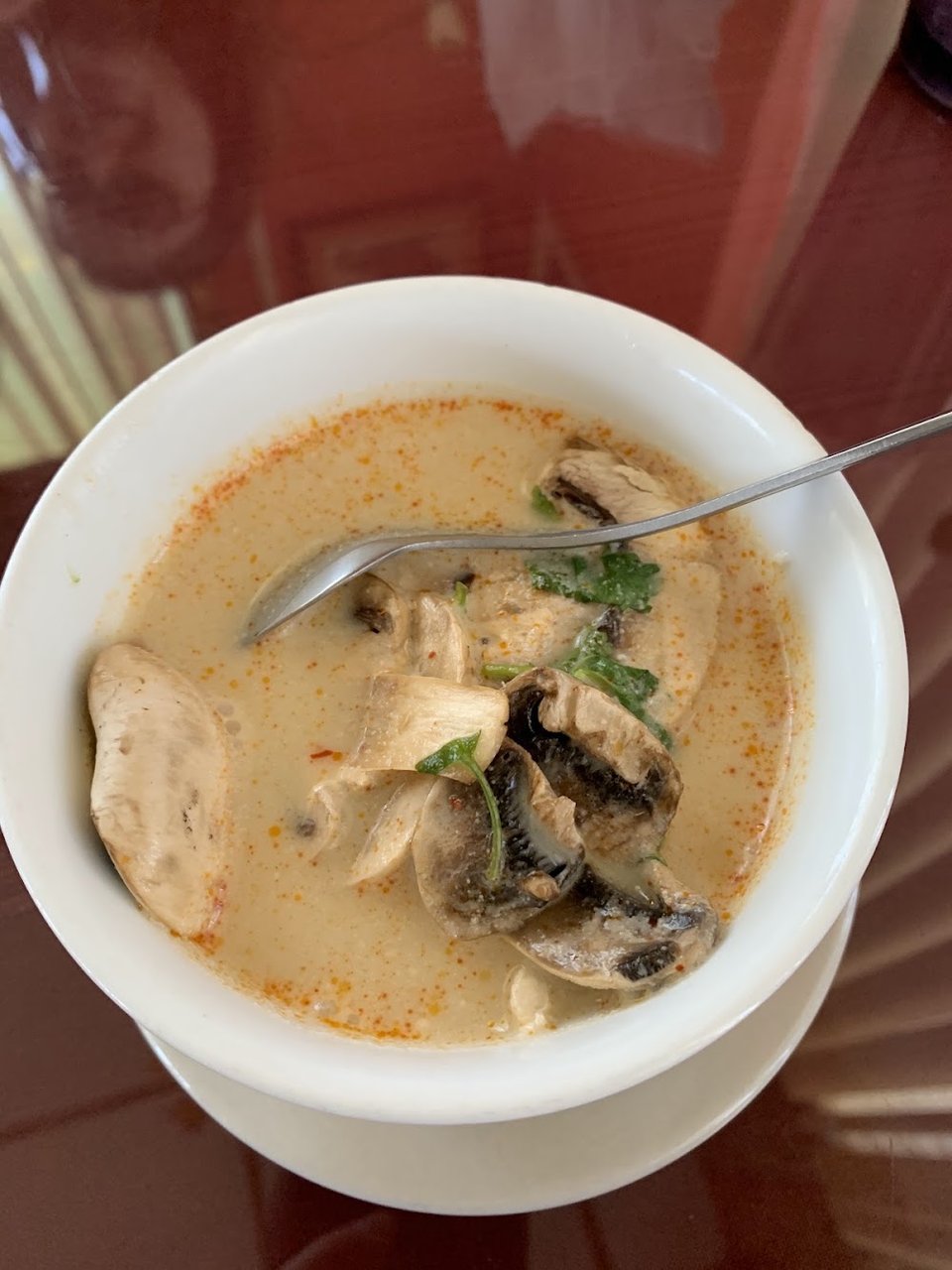 Tom Kha with Chicken